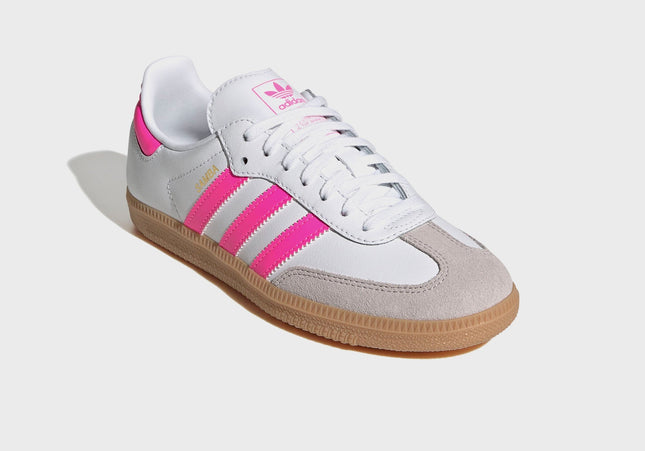 adidas Samba OG - White / Lucid Pink / Gum 3