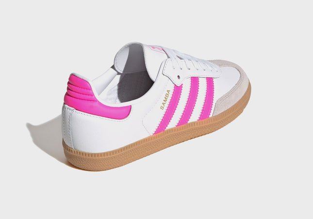 adidas Samba OG - White / Lucid Pink / Gum 3