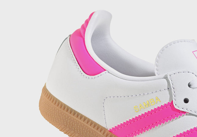 adidas Samba OG - White / Lucid Pink / Gum 3
