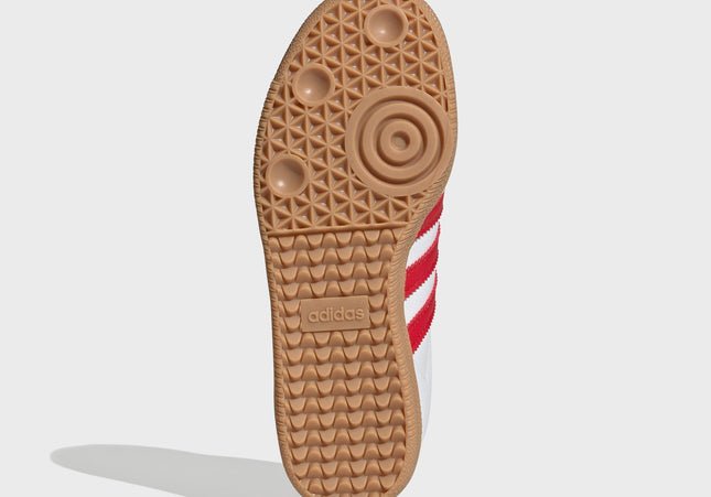 adidas GS Samba OG - White / Better Scarlet / Gum 3