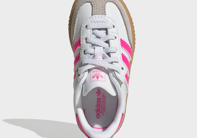 adidas Samba OG - White / Lucid Pink / Gum 3