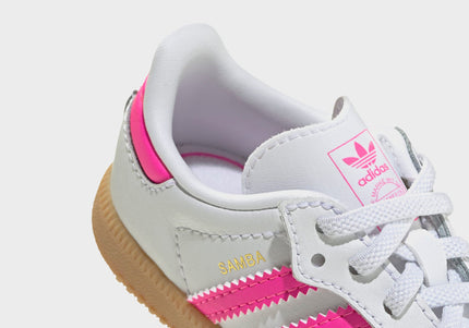 adidas Samba OG - White / Lucid Pink / Gum 3