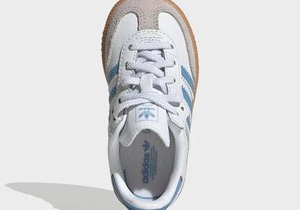 adidas TD Samba OG - White / Ash Blue / Gum 3