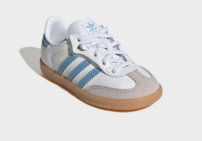 adidas TD Samba OG - White / Ash Blue / Gum 3