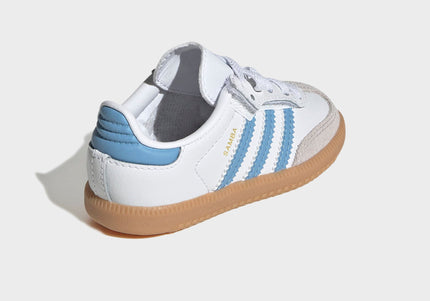 adidas TD Samba OG - White / Ash Blue / Gum 3