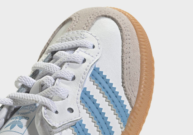 adidas TD Samba OG - White / Ash Blue / Gum 3