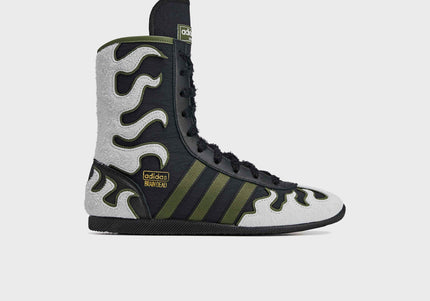 adidas x Brain Dead Japan Hi - Black / Crystal White / Gold Metallic