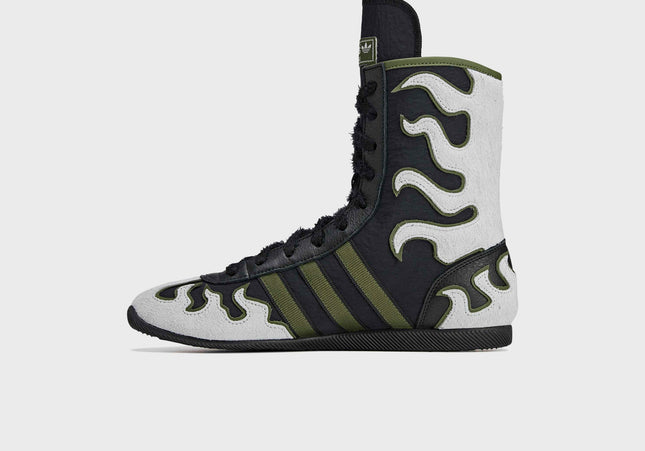 adidas x Brain Dead Japan Hi - Black / Crystal White / Gold Metallic
