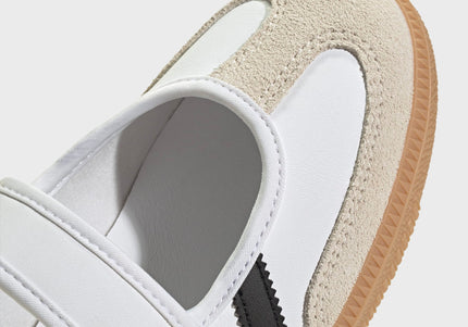 adidas J Samba Jane  - White / Alumina / Core Black