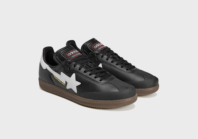 adidas x BAPE Samba -  Core Black / White / Gum