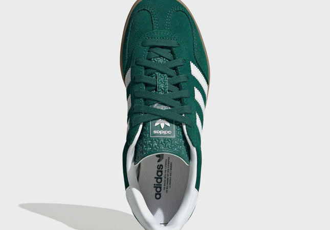 adidas Gazelle Indoor - Collegiate Green / White / Gum 2
