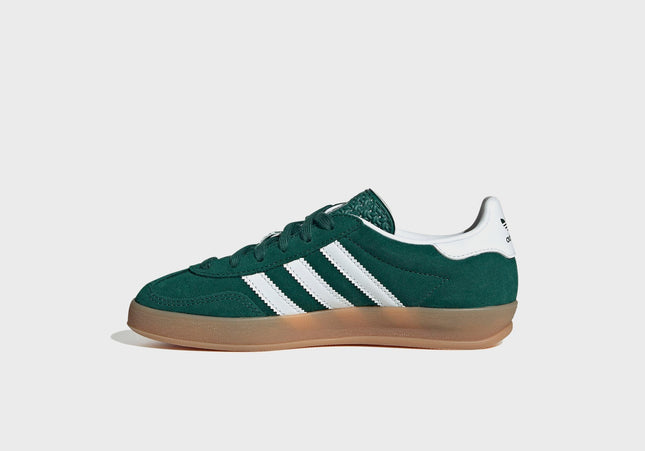 adidas Gazelle Indoor - Collegiate Green / White / Gum 2