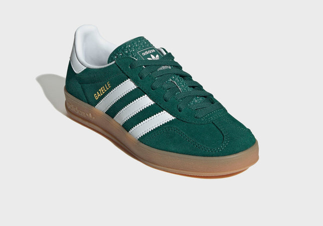 adidas Gazelle Indoor - Collegiate Green / White / Gum 2