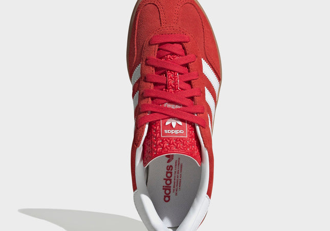 adidas Kids Gazelle Indoor - Better Scarlet / White / Gum 2