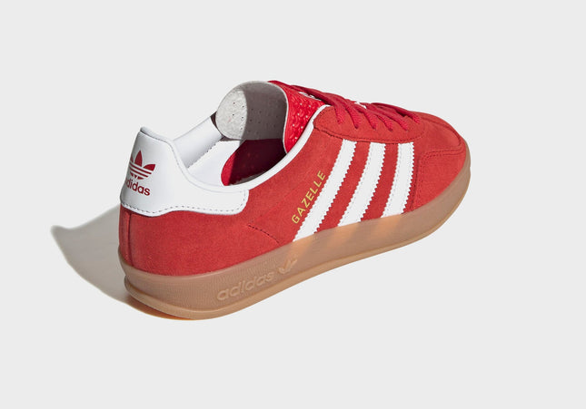 adidas Kids Gazelle Indoor - Better Scarlet / White / Gum 2