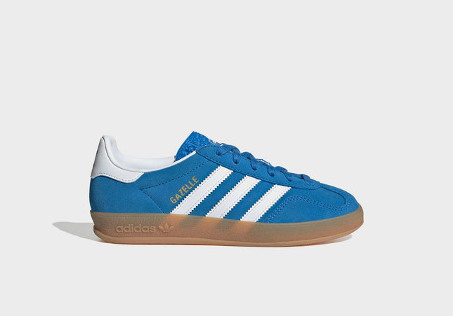 adidas Kids Gazelle Indoor - Bluebird / White / Gum 2