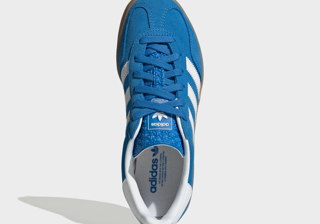 adidas Kids Gazelle Indoor - Bluebird / White / Gum 2