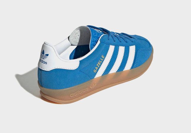 adidas Kids Gazelle Indoor - Bluebird / White / Gum 2