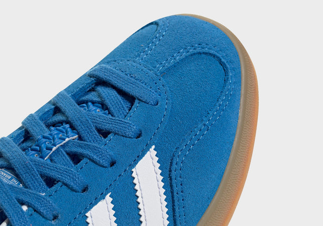 adidas Kids Gazelle Indoor - Bluebird / White / Gum 2