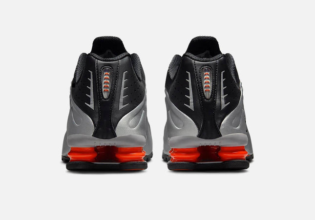 Nike Shox R4 - Metallic Silver / Black / Picante Red / Metallic Silver