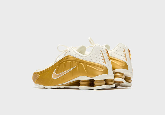 Nike Shox R4 - Soft Pearl / Metallic Gold