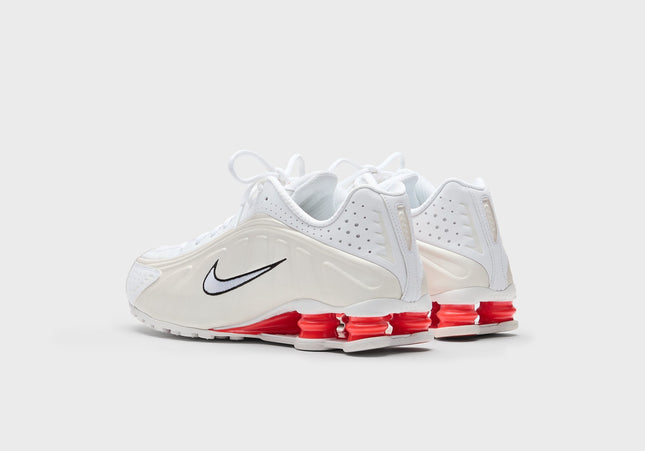 Nike WMNS Shox R4 - White / Phantom / Picante Red