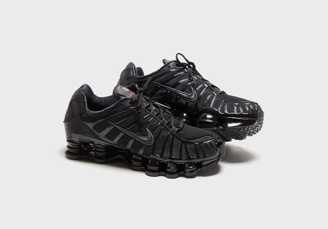 Nike Shox TL - Black / Metallic Hematite / Max Orange