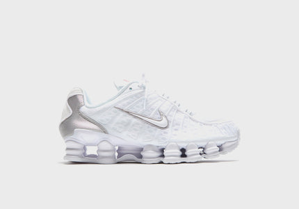 Nike Shox TL - White / Metallic Silver / Max Orange