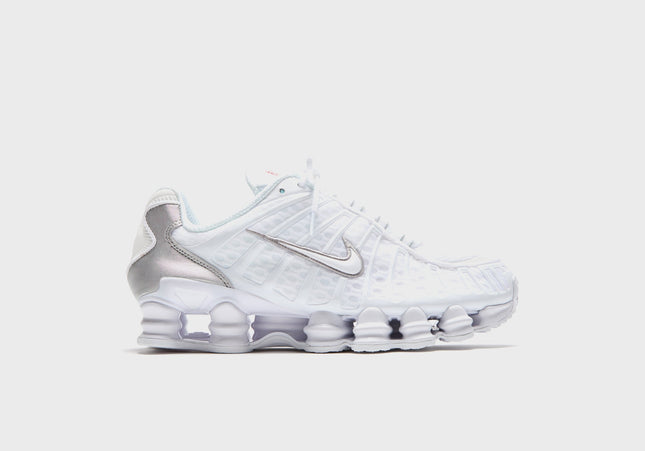 Nike Shox TL - White / Metallic Silver / Max Orange