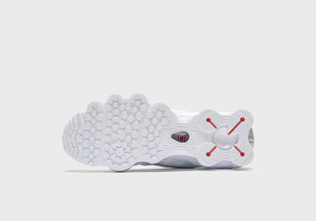 Nike Shox TL - White / Metallic Silver / Max Orange