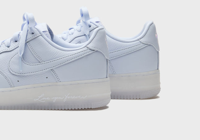 Nike x NOCTA Air Force 1 Low - Palest Purple / Cobalt Tint / Metallic Silver