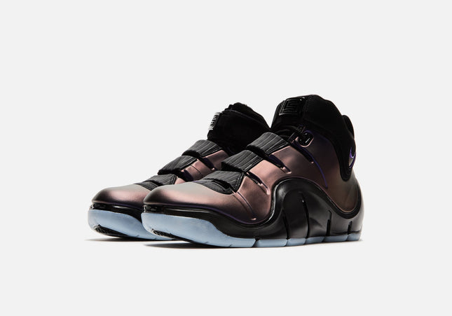 Nike Zoom LeBron IV - Black / Varsity Purple / Blue Tint