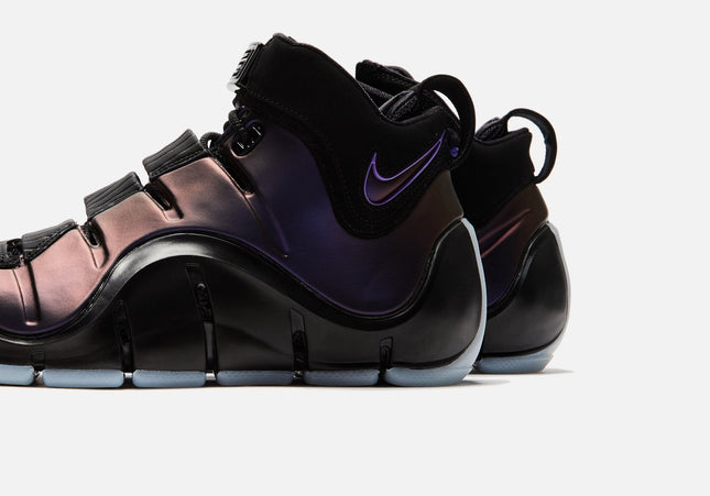 Nike Zoom LeBron IV - Black / Varsity Purple / Blue Tint