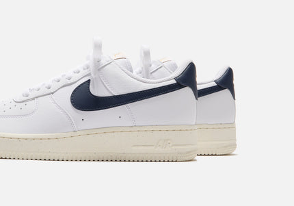Nike WMNS Air Force 1 `07 - White/ Obsidian/ Pale Ivory / Metallic Gold
