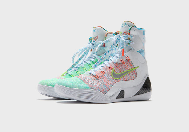 Nike Kobe 9 Elite Protro - White / Reflective Silver / Chlorine Blue / Black