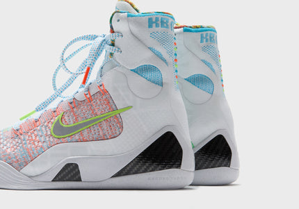 Nike Kobe 9 Elite Protro - White / Reflective Silver / Chlorine Blue / Black