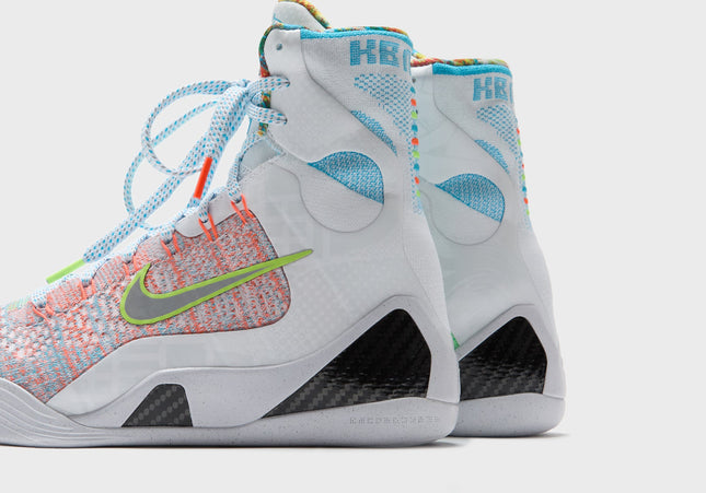 Nike Kobe 9 Elite Protro - White / Reflective Silver / Chlorine Blue / Black