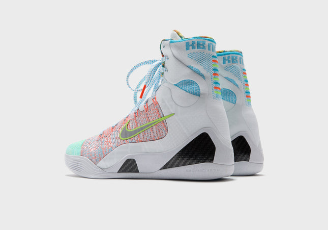 Nike Kobe 9 Elite Protro - White / Reflective Silver / Chlorine Blue / Black