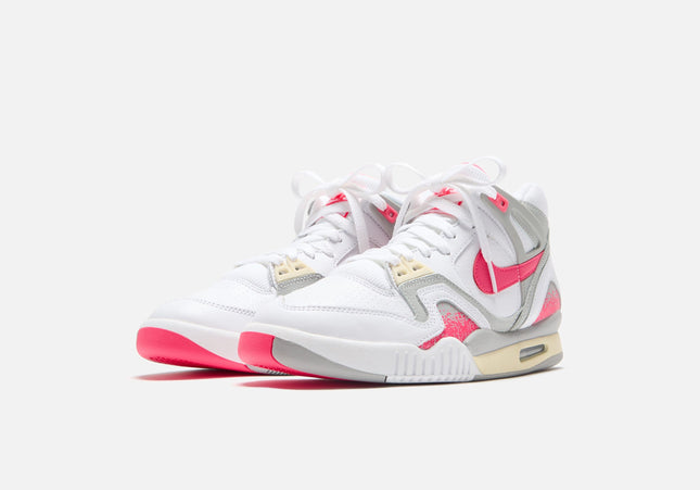 Nike Air Tech Challenge II QS - White / Racer Pink / Light Smoke Grey