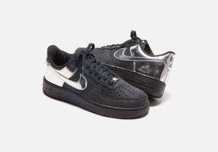Nike Air Force 1 - Black / Metallic Silver