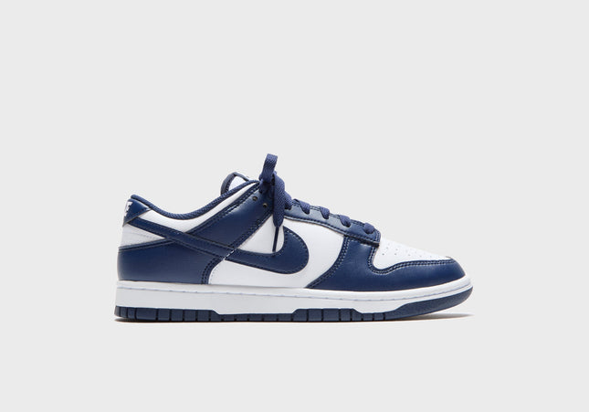 Nike Dunk Low Retro - White / Midnight Navy / White