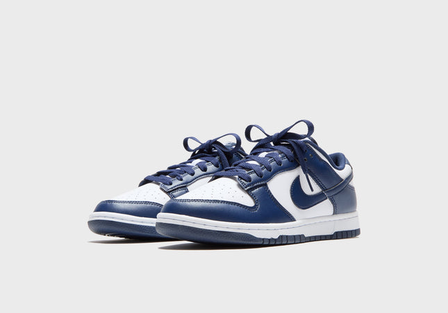 Nike Dunk Low Retro - White / Midnight Navy / White