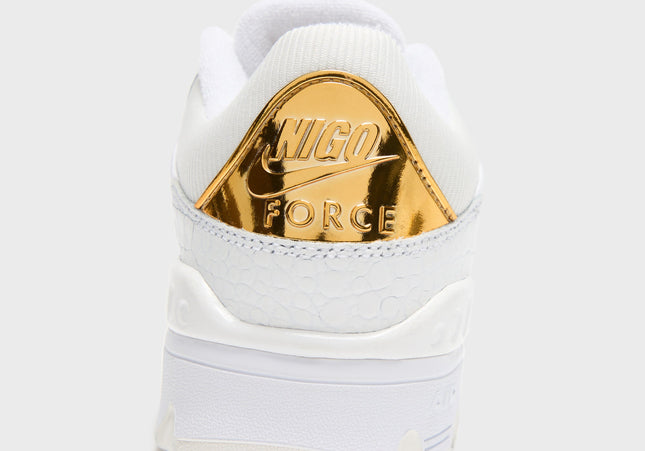 Nike x NIGO Air Force 3 Low - White / Metallic Gold / White / Summit White