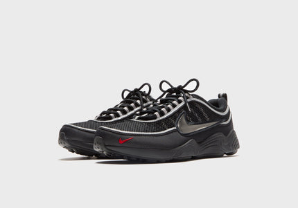 Nike Air Zoom Spiridon - Black / Metallic Silver / Sport Red