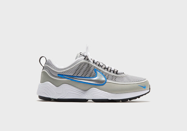 Nike Air Zoom Spiridon - Metallic Silver / Signal Blue