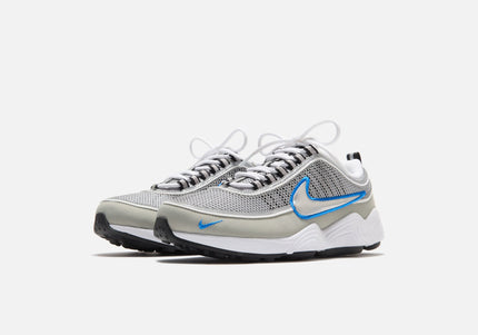 Nike Air Zoom Spiridon - Metallic Silver / Signal Blue
