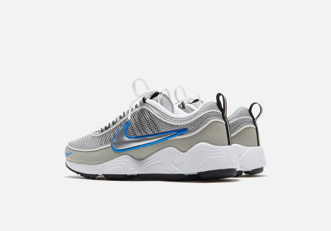 Nike Air Zoom Spiridon - Metallic Silver / Signal Blue