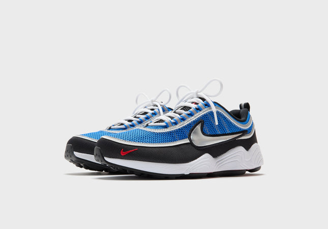 Nike Air Zoom Spiridon - Signal Blue / Metallic Luster / Black / White / University Red