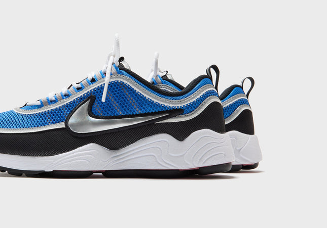 Nike Air Zoom Spiridon - Signal Blue / Metallic Luster / Black / White / University Red