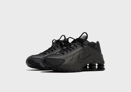 Nike Shox R4 - Black / Black / Black / Bright Crimson